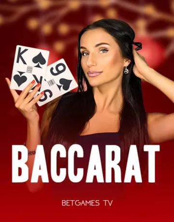 Baccarat live game by Betgames Tv
